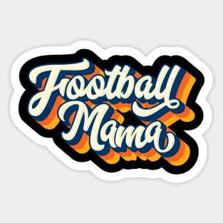 Football Mama' Awesome  Sport Football Sticker